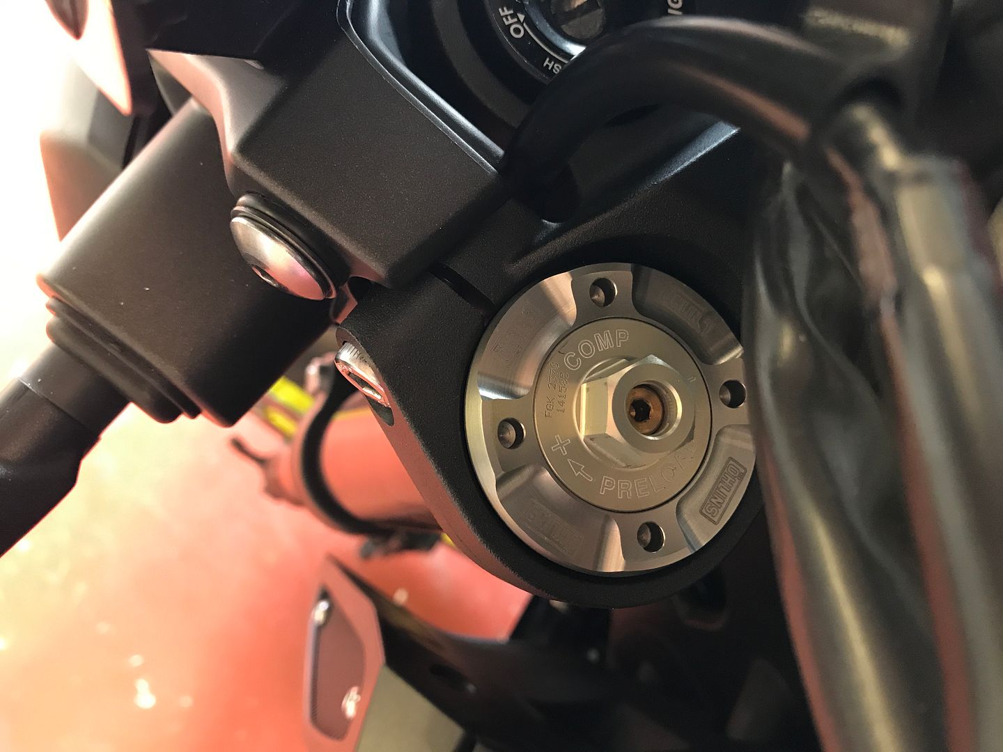How to set up Ohlins cartridge kit? Yamaha FZ09 Forum